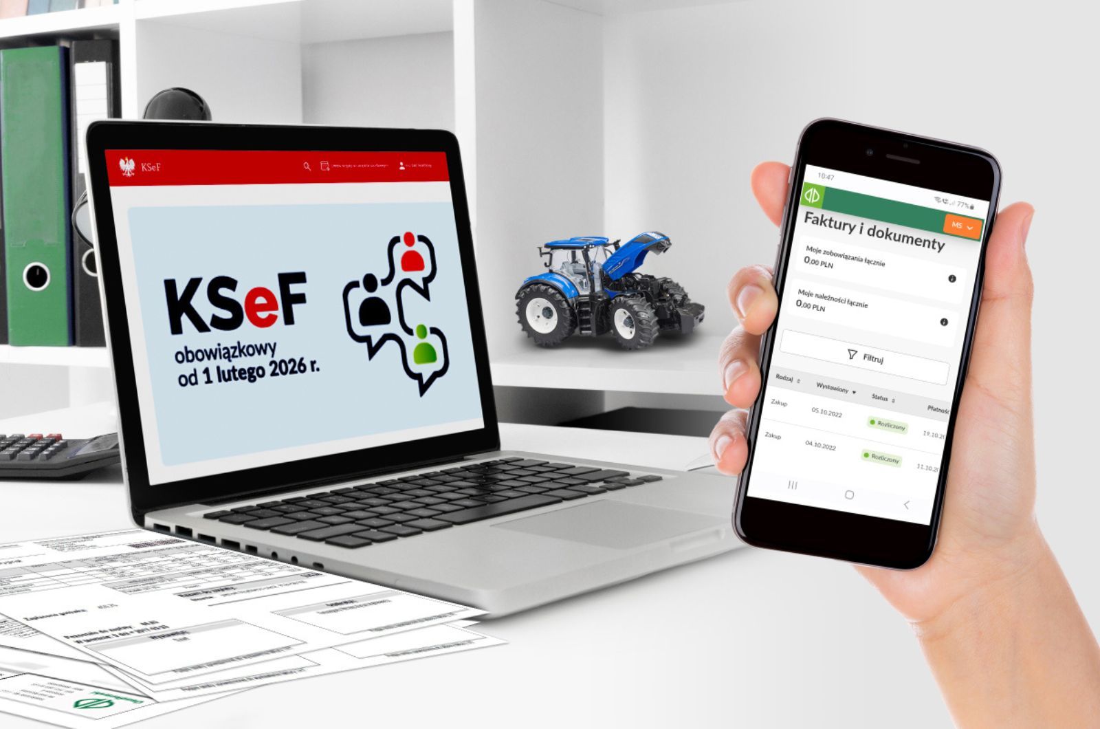 KSeF – co oznacza nowy system fakturowania dla rolników i kontrahentów