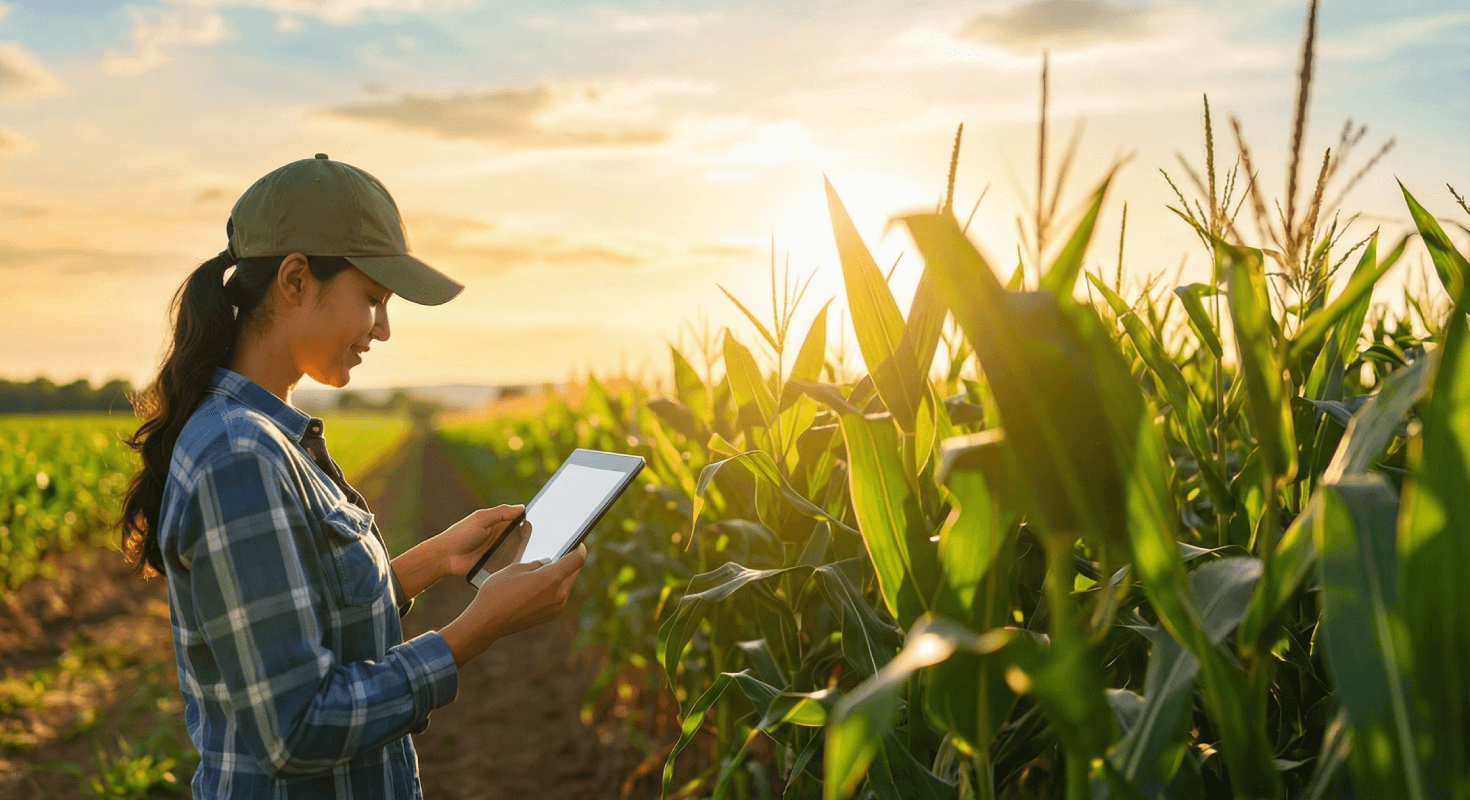 Baner promocyjny dotyczący odroczonych płatności przy zakupie nasion kukurydzy