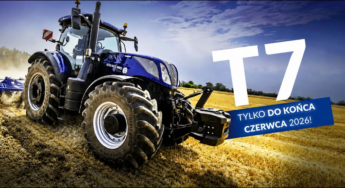 New Holland T7 — Wykorzystaj okazję, zyskaj więcej